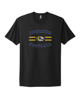 Inderkum HS Football Curve - Mens Select Cotton T-Shirt