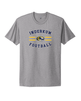 Inderkum HS Football Curve - Mens Select Cotton T-Shirt