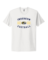 Inderkum HS Football Curve - Mens Select Cotton T-Shirt