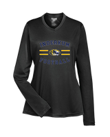 Inderkum HS Football Curve - Womens Performance Longsleeve