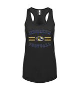 Inderkum HS Football Curve - Womens Tank Top