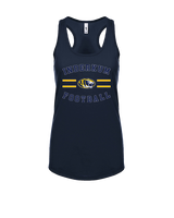 Inderkum HS Football Curve - Womens Tank Top