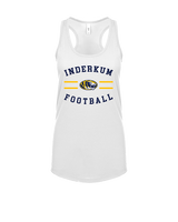 Inderkum HS Football Curve - Womens Tank Top