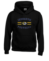 Inderkum HS Football Curve - Youth Hoodie
