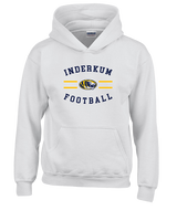 Inderkum HS Football Curve - Youth Hoodie