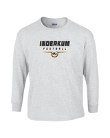 Inderkum HS Football Design - Cotton Longsleeve