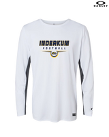 Inderkum HS Football Design - Mens Oakley Longsleeve