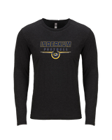 Inderkum HS Football Design - Tri-Blend Long Sleeve