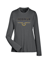 Inderkum HS Football Design - Womens Performance Longsleeve