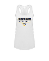 Inderkum HS Football Design - Womens Tank Top