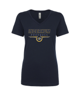 Inderkum HS Football Design - Womens Vneck