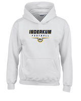 Inderkum HS Football Design - Youth Hoodie