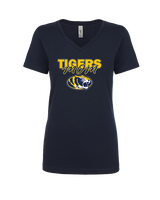 Inderkum HS Football Mom - Womens Vneck