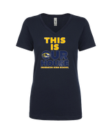 Inderkum HS Football TIOH - Womens Vneck