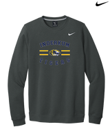 Inderkum HS School Curve - Mens Nike Crewneck