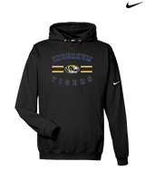Inderkum HS School Curve - Nike Club Fleece Hoodie