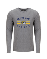 Inderkum HS School Curve - Tri-Blend Long Sleeve