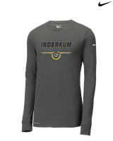 Inderkum HS Staff Design - Mens Nike Longsleeve