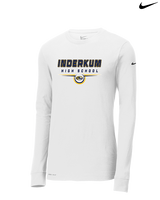 Inderkum HS Staff Design - Mens Nike Longsleeve