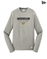 Inderkum HS Staff Design - New Era Performance Long Sleeve