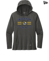 Inderkum HS Tennis Curve - New Era Tri-Blend Hoodie
