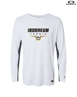 Inderkum HS Tennis Design - Mens Oakley Longsleeve