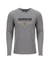 Inderkum HS Tennis Design - Tri-Blend Long Sleeve