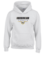 Inderkum HS Tennis Design - Youth Hoodie