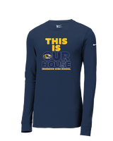 Inderkum HS Tennis TIOH - Mens Nike Longsleeve