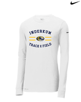Inderkum HS Track & Field Curve - Mens Nike Longsleeve