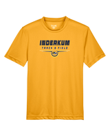Inderkum HS Track & Field Design - Youth Performance Shirt