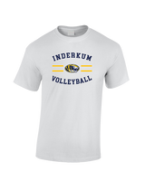 Inderkum HS Volleyball Curve - Cotton T-Shirt