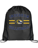 Inderkum HS Volleyball Curve - Drawstring Bag