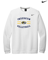 Inderkum HS Volleyball Curve - Mens Nike Crewneck