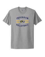 Inderkum HS Volleyball Curve - Mens Select Cotton T-Shirt