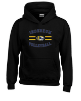 Inderkum HS Volleyball Curve - Unisex Hoodie