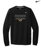 Inderkum HS Volleyball Design - Mens Nike Crewneck