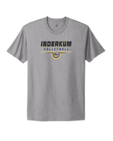 Inderkum HS Volleyball Design - Mens Select Cotton T-Shirt