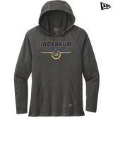 Inderkum HS Volleyball Design - New Era Tri-Blend Hoodie