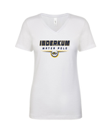 Inderkum HS Water Polo Design - Womens Vneck