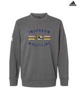 Inderkum HS Wrestling Curve - Mens Adidas Crewneck