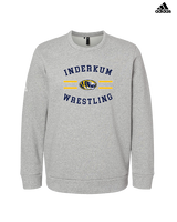 Inderkum HS Wrestling Curve - Mens Adidas Crewneck