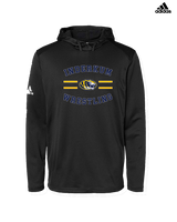 Inderkum HS Wrestling Curve - Mens Adidas Hoodie
