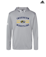 Inderkum HS Wrestling Curve - Mens Adidas Hoodie