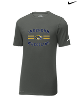 Inderkum HS Wrestling Curve - Mens Nike Cotton Poly Tee