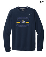 Inderkum HS Wrestling Curve - Mens Nike Crewneck