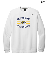 Inderkum HS Wrestling Curve - Mens Nike Crewneck