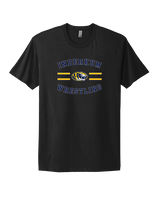 Inderkum HS Wrestling Curve - Mens Select Cotton T-Shirt