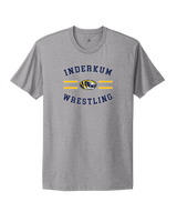 Inderkum HS Wrestling Curve - Mens Select Cotton T-Shirt