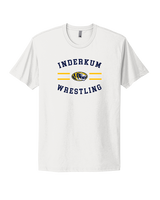 Inderkum HS Wrestling Curve - Mens Select Cotton T-Shirt